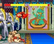 Street Fighter II'Champion Edition - fracsha vs zeibon FT10 from the street fighter