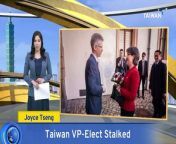Taiwan&#39;s Vice President-elect Bi-khim Hsiao was reportedly stalked by a Chinese official during her visit to the Czech Republic in March.