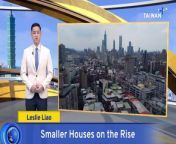 A growing number of homebuyers in Taiwan are in the market for one-room apartments, a trend driven by high prices and people having fewer children.