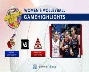 The Letran Lady Knights started off the season hot as they picked up their second straight win by sweeping the Perpetual Lady Altas. Watch the highlights of the game in this video. #NCAASeason99 #GMASports