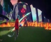 Hyper Light Breaker - Flame Wizard Mini-Boss Trailer from kannada read light area