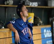 Jack Leiter's Challenging Start: Rangers Still Clinch a Win from cham full video bag tiger shraddha