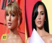 Why Fans Think Taylor Swift&#39;s thanK you aIMee DISSES Kim Kardashian