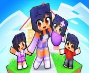 Having APHMAU KIDS in Minecraft! from video laink et terracid minecraft