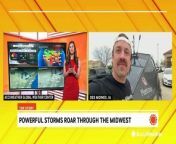 Extreme Meteorologist Reed Timmer recaps driving through storms and tornadoes in southern Iowa on April 17.
