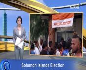 Voters in the Solomon Islands are awaiting results for an election that could reshape the Pacific island nation&#39;s relationship with China and the wider Pacific.
