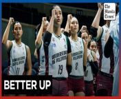Watch out for better UP Fighting Maroons – COACH&#60;br/&#62;&#60;br/&#62;Watch out for a better UP Fighting Maroons team.&#60;br/&#62;&#60;br/&#62;This is the message of coach Oliver Almadro and middle blocker Niña Ytang following their last place finish in the UAAP Season 86 women&#39;s volleyball tournament where they posted a 1-13 slate.&#60;br/&#62;&#60;br/&#62;UP finished the season with a 25-23, 17-25, 25-27, 22-25 loss to the UE Lady Warriors at the Smart Araneta Coliseum on Saturday, April 27.&#60;br/&#62;&#60;br/&#62;Video by Niel Victor Masoy&#60;br/&#62;&#60;br/&#62;Subscribe to The Manila Times Channel - https://tmt.ph/YTSubscribe&#60;br/&#62; &#60;br/&#62;Visit our website at https://www.manilatimes.net&#60;br/&#62; &#60;br/&#62; &#60;br/&#62;Follow us: &#60;br/&#62;Facebook - https://tmt.ph/facebook&#60;br/&#62; &#60;br/&#62;Instagram - https://tmt.ph/instagram&#60;br/&#62; &#60;br/&#62;Twitter - https://tmt.ph/twitter&#60;br/&#62; &#60;br/&#62;DailyMotion - https://tmt.ph/dailymotion&#60;br/&#62; &#60;br/&#62; &#60;br/&#62;Subscribe to our Digital Edition - https://tmt.ph/digital&#60;br/&#62; &#60;br/&#62; &#60;br/&#62;Check out our Podcasts: &#60;br/&#62;Spotify - https://tmt.ph/spotify&#60;br/&#62; &#60;br/&#62;Apple Podcasts - https://tmt.ph/applepodcasts&#60;br/&#62; &#60;br/&#62;Amazon Music - https://tmt.ph/amazonmusic&#60;br/&#62; &#60;br/&#62;Deezer: https://tmt.ph/deezer&#60;br/&#62;&#60;br/&#62;Tune In: https://tmt.ph/tunein&#60;br/&#62;&#60;br/&#62;#themanilatimes &#60;br/&#62;#philippines&#60;br/&#62;#volleyball &#60;br/&#62;#sports&#60;br/&#62;