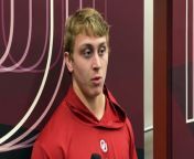 Oklahoma Sooners defensive end Ethan Downs interview