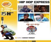 HIP HOP EXPRESS27 04 2024 from hip hop music dance