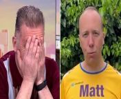Chris Packham holds head in hands as he cringes at Matt Hancock’s London Marathon video from halloween the night he came back
