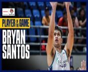 PBA Player of the Game Highlights: Bryan Santos strikes as Converge breaks through vs. Meralco from player rubel and happi