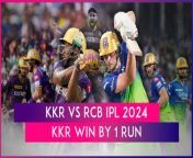 Kolkata Knight Riders edged past Royal Challengers Bengaluru by just one run in IPL 2024 on April 21. With this victory, Kolkata Knight Riders registered their fifth win of the season.&#60;br/&#62;
