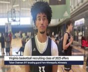 Updated list of players offered by Virginia basketball in the recruiting class of 2023.