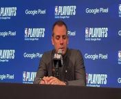 What Vogel said after playoffs sweep: “I’m as disappointed as fans are” from said by jain biko