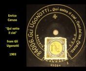 Enrico Caruso sings &#92;