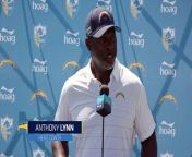 Lynn 'I Think We Are a Better Team Now' Than Before Camp from sane lynn hot bode
