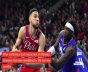Philadelphia 76ers head coach Brett Brown recently indicated that Ben Simmons&#39; health in &#92;