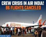 Air India Express faced major disruptions as 86 flights were canceled due to cabin crew members staging a mass sick leave, protesting new employment terms post-merger with Tata Group. Allegations of inequality and modifications to compensation packages fueled discontent. Passengers were left uninformed, prompting complaints on social media. &#60;br/&#62; &#60;br/&#62;#AirIndia #AirIndiaExpress #TataGroup #SickLeave #AirIndianews #Flights #Vistara #Worldnews #Indianews #Oneindia #Oneindianews &#60;br/&#62;~PR.320~ED.103~HT.318~GR.124~