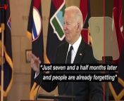 On Tuesday, President Biden condemned antisemitism and reiterated his support for Israel in a keynote address at the US Holocaust Memorial Museum. Veuer’s Matt Hoffman has the story.