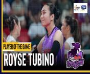 PVL Player of the Game Highlights: Royse Tubino soars for Choco Mucho in semis win over Chery Tiggo from top free fire player in india