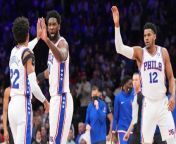 Philadelphia 76ers are Mounting a Comeback vs New York Knicks from tamil alisa pa