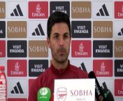 Arsenal boss Mikel Arteta said it&#39;s great to finally have Jurrien Timber back after the defender missed almost 8 months with injury&#60;br/&#62;Colney, London, UK