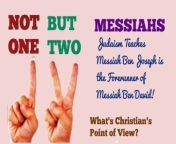 13. Diverse Perspectives:&#60;br/&#62;• It’s essential to recognize that interpretations vary across Christian denominations and Jewish traditions.&#60;br/&#62;• While Christians see Yeshua as the fulfillment of both roles, traditional Jewish views often separate them into distinct Messianic figures.&#60;br/&#62;In summary, Yeshua is central to Christian faith as the Messiah who fulfills both Mashiach ben Yoseph and Mashiach ben David roles. His life, death, and resurrection hold profound significance for believers worldwide. &#60;br/&#62;&#60;br/&#62;English Voiceover - 15 year old Jewish boy clinical Death saw the Messiah&#60;br/&#62;https://www.dailymotion.com/video/x8mqwkj&#60;br/&#62;&#60;br/&#62;