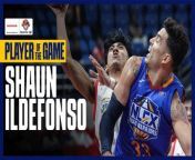 Shaun Ildefonso soars for a dunk in the final seconds of Rain or Shine's match against NLEX from you have 50 seconds
