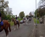 Berwick Riding of the Bounds 2024. More than 50 horses and riders return to the town after patrolling the town&#39;s ancient boundaries.