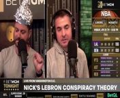 Nick Ashooh brings up his favorite LeBron conspiracy theory now that the Los Angeles Lakers have been eliminated from the playoffs