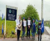Llangors Primary School Strike Action from subsidiary action