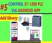 0158 - Control S7 1200 PLC with Android App mobile - Add library from what39s up app free download
