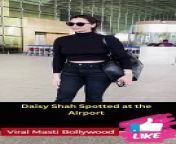 Daisy Shah Spotted at the Airport