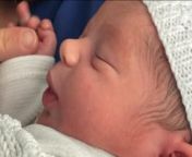 Just in time for the tot to be registered, Peter and Emily Andre have finally decided a name for their newborn baby – calling her Arabella Rose Andréa.