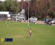 BFNL: Golden Square's Ricky Monti sells the candy and kicks a classy goal v Kangaroo Flat from a lot of candy новый год little suprise tv