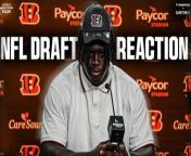 CINCINNATI -- The Cincinnati Bengals think they have hit the jackpot by drafting 6-8 tackle Amarius Mims 18th overall in the 2024 NFL Draft. They have an offensive lineman who could step in be an impact player right away. How did the Bengals do with their remaining nine selections? What needs were addressed? What reaches were made? How will Dax Hill respond to being moved to corner and competing with DJ Turner for the second starting corner spot opposite Cam Taylor-Britt? Trags chats with James Rapien of BengalsTalk.com to analyze and break it all down. &#60;br/&#62;&#60;br/&#62;Welcome to CLNS Media&#39;s Cincinnati Sports Studio, your ultimate hub for everything sports in the Queen City! We bring you in-depth analysis, exclusive interviews, and breaking news covering your beloved Cincinnati Bengals and Cincinnati Reds. As passionate fans ourselves, we understand the heartbeat of the Cincy sports community and aim to keep you ahead of the game with accurate and timely information!