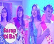 Aired (May 11, 2024) Paano kaya matutulungan nina Beki Velo at Divine Tetay na maipanalo nina Shuvee Etrata at Faith Da Silva ang ‘The Beauty and The Beshie’ beauty pageant? &#60;br/&#62;&#60;br/&#62;Catch the fun family bonding of Legaspi Family together with their celebrity guests. Watch the latest episode of &#39;Sarap, &#39;Di Ba?&#39; every Saturday on GMA Network hosted by Carmina Villaroel-Legaspi, Mavy Legaspi, and Cassy Legaspi.&#60;br/&#62;