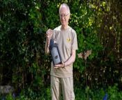 Meet the man who has spent 20 years transforming his garden into a haven - for bats.&#60;br/&#62;&#60;br/&#62;Ross Baker, 66, has long been fascinated with the flying mammals - and sees himself as their PR representative as they get such a bad rap. &#60;br/&#62;&#60;br/&#62;He has spent hours installing boxes, sculptures and a pond in his large garden in Weybridge, Surrey, so bats can pop in for a rest.&#60;br/&#62;&#60;br/&#62;Though the grandfather-of-four welcomes all wildlife into his garden, he admits he isn&#39;t such a big fan of cats - which regularly injure bats by taking swipes at them.