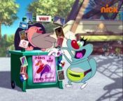 Oggy and the Cockroaches Season 02 Hindi Episode 75 Welcome to Paris from nick show