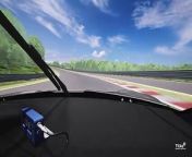 Blackrock track simulation in a Porsche from spy tracking