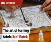 From an impressive array of products to batik-making classes, this is the perfect place to discover the exquisite beauty of the timeless Malaysian fabric.&#60;br/&#62;&#60;br/&#62;Jadi Batek&#60;br/&#62;30, Jalan Inai,&#60;br/&#62;Off Jalan Imbi,&#60;br/&#62;55100 Kuala Lumpur&#60;br/&#62;&#60;br/&#62;Operation Hours:&#60;br/&#62;9.00 am - 5.30 pm&#60;br/&#62;&#60;br/&#62;Story by: Sheela Vijayan&#60;br/&#62;Shot by: Afizi Ismail&#60;br/&#62;Presented by: Theevya Ragu&#60;br/&#62;Edited by: Nirmalan Mohan&#60;br/&#62;&#60;br/&#62;Read More: &#60;br/&#62;https://www.freemalaysiatoday.com/category/leisure/2024/03/28/embrace-the-uniqueness-of-malaysias-beloved-fabric-at-jadi-batek/&#60;br/&#62;&#60;br/&#62;Laporan Lanjut: https://www.freemalaysiatoday.com/category/bahasa/tempatan/2024/03/28/hayati-keunikan-seni-kebanggaan-malaysia-di-jadi-batek/&#60;br/&#62;&#60;br/&#62;Free Malaysia Today is an independent, bi-lingual news portal with a focus on Malaysian current affairs.&#60;br/&#62;&#60;br/&#62;Subscribe to our channel - http://bit.ly/2Qo08ry&#60;br/&#62;------------------------------------------------------------------------------------------------------------------------------------------------------&#60;br/&#62;Check us out at https://www.freemalaysiatoday.com&#60;br/&#62;Follow FMT on Facebook: https://bit.ly/49JJoo5&#60;br/&#62;Follow FMT on Dailymotion: https://bit.ly/2WGITHM&#60;br/&#62;Follow FMT on X: https://bit.ly/48zARSW &#60;br/&#62;Follow FMT on Instagram: https://bit.ly/48Cq76h&#60;br/&#62;Follow FMT on TikTok : https://bit.ly/3uKuQFp&#60;br/&#62;Follow FMT Berita on TikTok: https://bit.ly/48vpnQG &#60;br/&#62;Follow FMT Telegram - https://bit.ly/42VyzMX&#60;br/&#62;Follow FMT LinkedIn - https://bit.ly/42YytEb&#60;br/&#62;Follow FMT Lifestyle on Instagram: https://bit.ly/42WrsUj&#60;br/&#62;Follow FMT on WhatsApp: https://bit.ly/49GMbxW &#60;br/&#62;------------------------------------------------------------------------------------------------------------------------------------------------------&#60;br/&#62;Download FMT News App:&#60;br/&#62;Google Play – http://bit.ly/2YSuV46&#60;br/&#62;App Store – https://apple.co/2HNH7gZ&#60;br/&#62;Huawei AppGallery - https://bit.ly/2D2OpNP&#60;br/&#62;&#60;br/&#62;#FMTLifestyle #FMTBeraya #JadiBatek #Batik #Art #MalaysianFabric