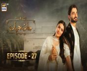 Jaan e Jahan Episode 27 &#124; Digitally Presented by Master Paints, Sparx Smartphones, Mothercare &amp; Jazz &#124; 26th March 2024 &#124; ARY Digital&#60;br/&#62;&#60;br/&#62;Watch all the episodes of Jaan e Jahanhttps://bit.ly/3sXeI2v&#60;br/&#62;&#60;br/&#62;Subscribe NOW https://bit.ly/2PiWK68&#60;br/&#62;&#60;br/&#62;The chemistry, the story, the twists and the pair that set screens ablaze…&#60;br/&#62;&#60;br/&#62;Everyone’s favorite drama couple is ready to get you hooked to a brand new story called…&#60;br/&#62;&#60;br/&#62;Writer: Rida Bilal &#60;br/&#62;Director: Qasim Ali Mureed&#60;br/&#62;&#60;br/&#62;Cast: &#60;br/&#62;Hamza Ali Abbasi, &#60;br/&#62;Ayeza Khan, &#60;br/&#62;Asif Raza Mir, &#60;br/&#62;Savera Nadeem,&#60;br/&#62;Emmad Irfani, &#60;br/&#62;Mariyam Nafees, &#60;br/&#62;Nausheen Shah, &#60;br/&#62;Nawal Saeed, &#60;br/&#62;Zainab Qayoom, &#60;br/&#62;Srha Asgr and others.&#60;br/&#62;&#60;br/&#62;*Ramazan Timing Alert *&#60;br/&#62;Watch Shehraam and Mahnoor&#39;s story in the drama serial #JaaneJahan!&#60;br/&#62;Every Tuesday at 10:00 PM throughout Ramazan- only on #ARYDigital&#60;br/&#62;&#60;br/&#62;#jaanejahan #hamzaaliabbasi #ayezakhan#arydigital #pakistanidrama &#60;br/&#62;&#60;br/&#62;Join ARY Digital on Whatsapphttps://bit.ly/3LnAbHU