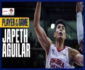 PBA Player of the Game Highlights: Japeth Aguilar delivers in second half as Ginebra trumps Magnolia from snoring 2 game