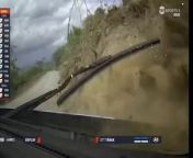 WRC Kenya 2024 SS06 Tanak Crashes from rallye dakar 2020 live