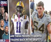 In this edition of Cowboys News of the Evening, the GBag Nation reacts to the news that team WR coach Robert Prince was at LSU&#39;s Pro Day with potential interest in a Tigers pass catcher, as well as goes over several trade back scenarios for the Cowboys in Round 1 of the 2024 NFL Draft.