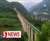 A new railway section in China&#39;s Yunnan Province has been put into operation. The Dali-Baoshan rail line is seen as a major breakthrough in the construction of the China-Myanmar international railway corridor.&#60;br/&#62;&#60;br/&#62;WATCH MORE: https://thestartv.com/c/news&#60;br/&#62;SUBSCRIBE: https://cutt.ly/TheStar&#60;br/&#62;LIKE: https://fb.com/TheStarOnline