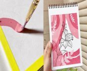 Wonders are bound to happen when you trust the process, and this mesmerizing video is proof of it. &#60;br/&#62;&#60;br/&#62;Shared by Rishita Jain, this incredible montage shows her carefully working on a painting. &#60;br/&#62;&#60;br/&#62;A few gentle brush strokes later, viewers are given a glimpse ofRishita&#39;s amazing floral artwork. &#60;br/&#62;&#60;br/&#62;&#92;