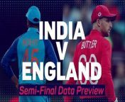 Will it be India or England that faces Pakistan in the final of the 2022 T20 World Cup?