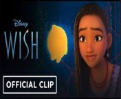 ake a look at the latest clip from Disney&#39;s Wish where Asha and Star craft a plan to sneak into the castle and take the wishes back for their own.&#60;br/&#62;&#60;br/&#62;Walt Disney Animation Studios’ Wish is an all-new musical-comedy welcoming audiences to the magical kingdom of Rosas, where Asha, a sharp-witted idealist, makes a wish so powerful that it is answered by a cosmic force—a little ball of boundless energy called Star. Together, Asha and Star confront a most formidable foe—the ruler of Rosas, King Magnifico—to save her community and prove that when the will of one courageous human connects with the magic of the stars, wondrous things can happen. &#60;br/&#62;&#60;br/&#62;The film is helmed by director Chris Buck (“Frozen,” “Frozen 2”) and Fawn Veerasunthorn (“Raya and the Last Dragon”), and produced by Peter Del Vecho (“Frozen,” “Frozen 2”) and Juan Pablo Reyes Lancaster Jones (“Encanto”). &#60;br/&#62;&#60;br/&#62;Jennifer Lee (“Frozen,” “Frozen 2”) executive produces—Lee and Allison Moore (“Night Sky,” “Manhunt”) are writers on the project. With original songs by Grammy-nominated singer/songwriter Julia Michaels and Grammy-winning producer/songwriter/musician Benjamin Rice, plus score by composer Dave Metzger, Wish is in theaters now.