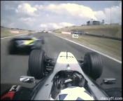 F1 2003 Nurburgring Alonso Brake Test Coulthard Spins Out Onboard from martin rottweiler episode